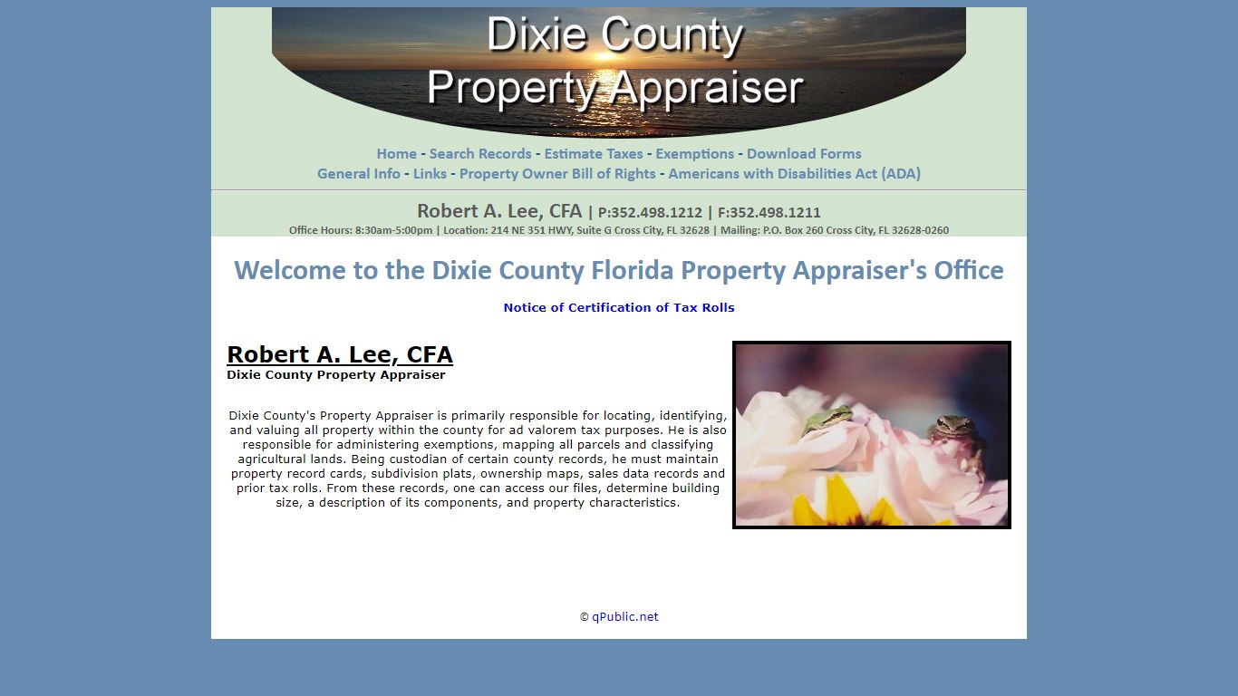 Dixie County Property Appraiser's Office